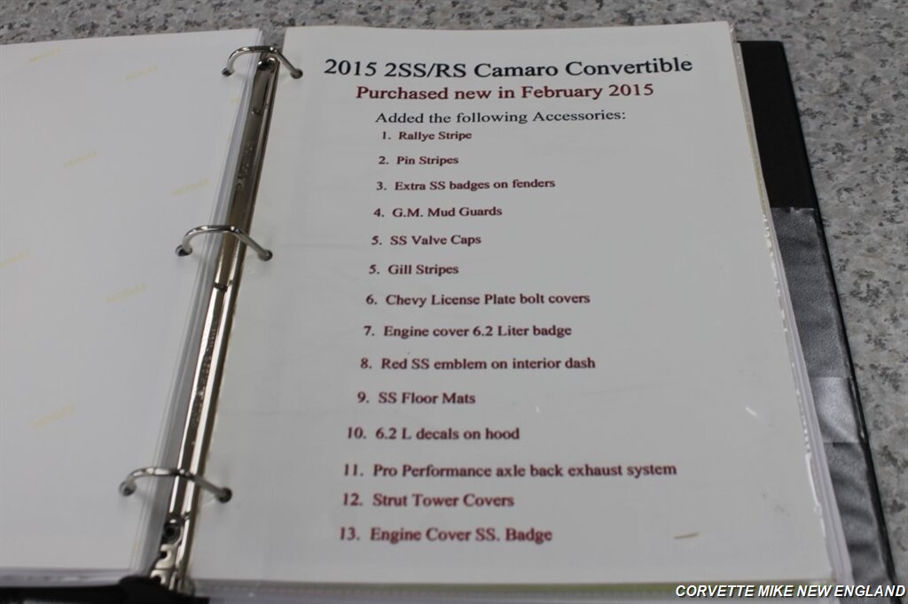 2015 Chevrolet Camaro SS Convertible - Photo 81 - Carver, MA 02330