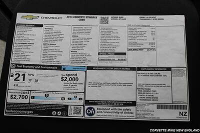 2014 Chevrolet Corvette Stingray Z51 - Photo 55 - Carver, MA 02330