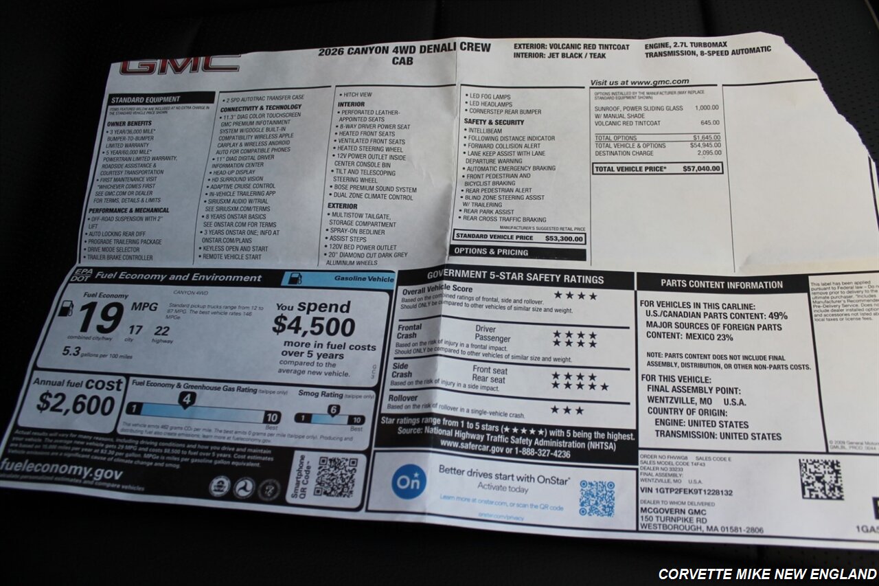 2026 GMC Canyon Denali - Photo 57 - Carver, MA 02330