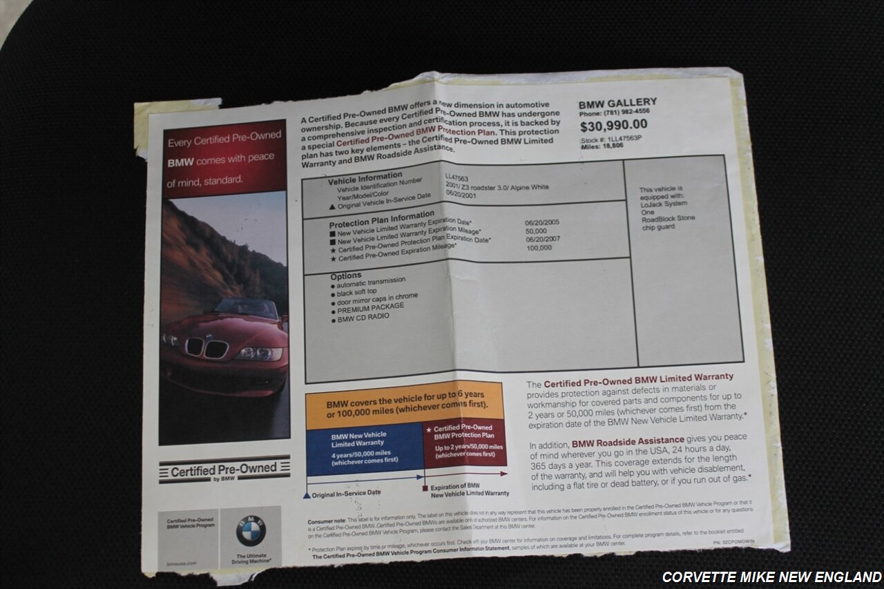 2001 BMW Z3 3.0i - Photo 48 - Carver, MA 02330