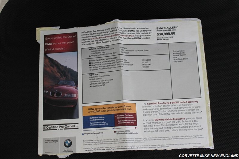 2001 BMW Z3 192
