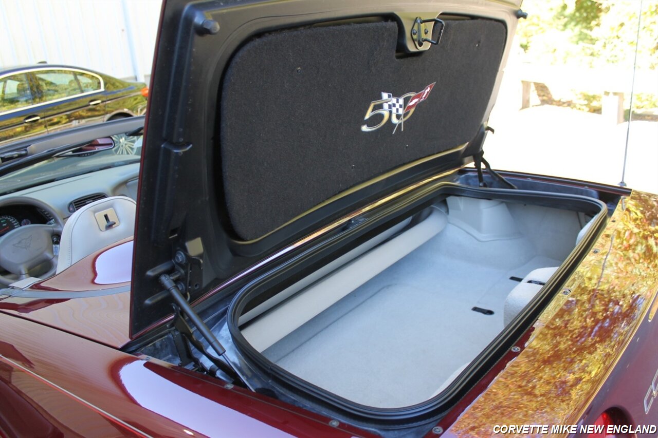 2003 Chevrolet Corvette Convertible 50th Anniversary - Photo 48 - Carver, MA 02330