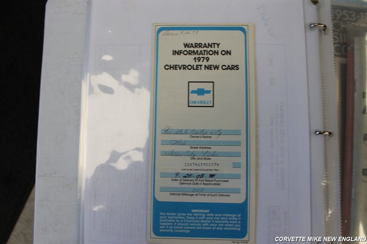 1978 Chevrolet Corvette Coupe - Photo 74 - Carver, MA 02330