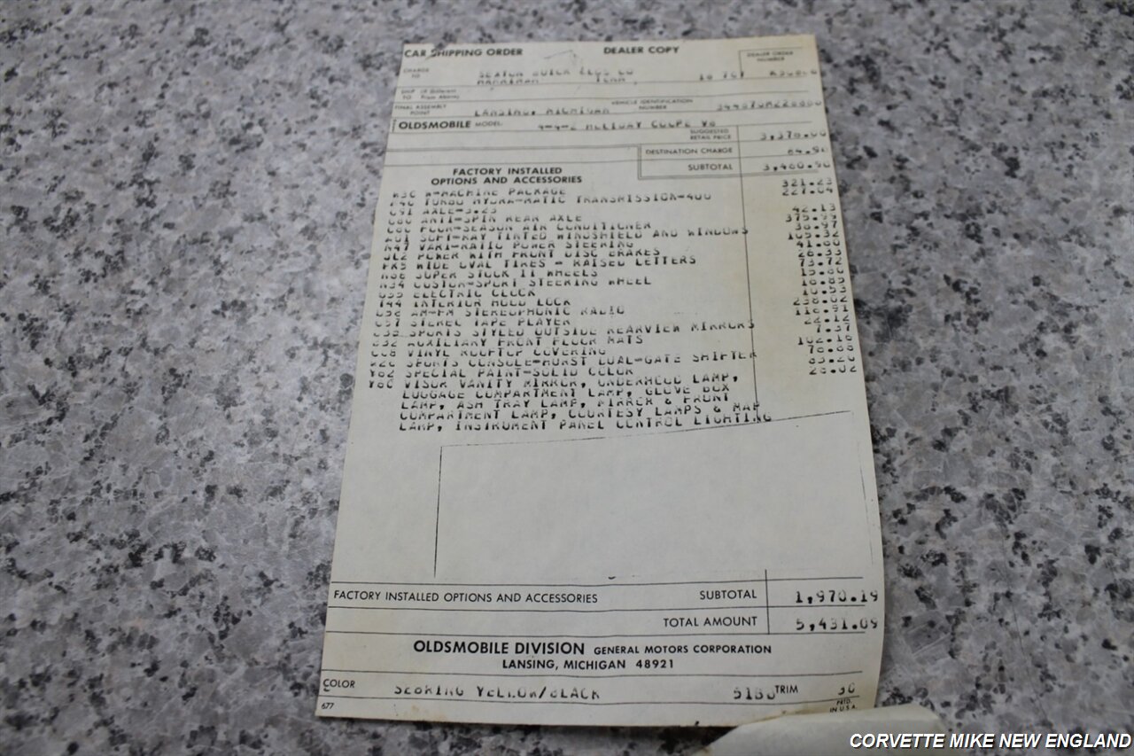 1970 Oldsmobile 442 Coupe - Photo 79 - Carver, MA 02330