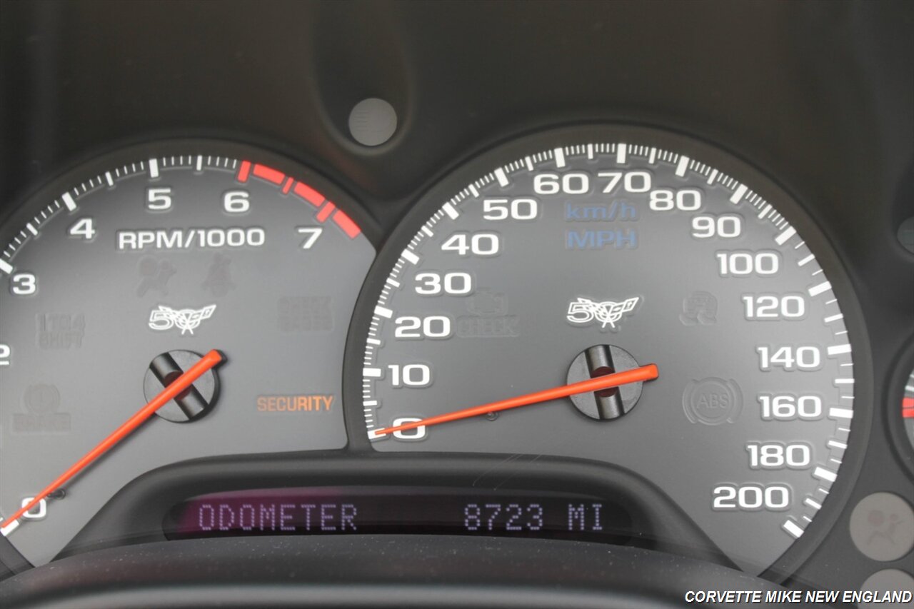 2003 Chevrolet Corvette 50th Anniversary Convertible - Photo 43 - Carver, MA 02330