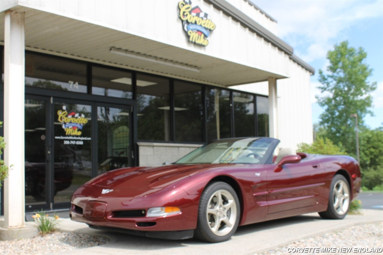 2003 Chevrolet Corvette 50th Anniversary  Convertible - Photo 1 - Carver, MA 02330
