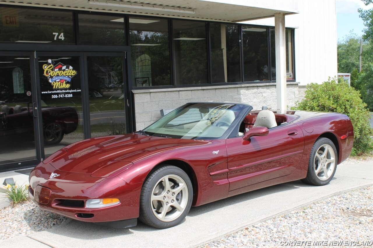 2003 Chevrolet Corvette 50th Anniversary Convertible - Photo 2 - Carver, MA 02330
