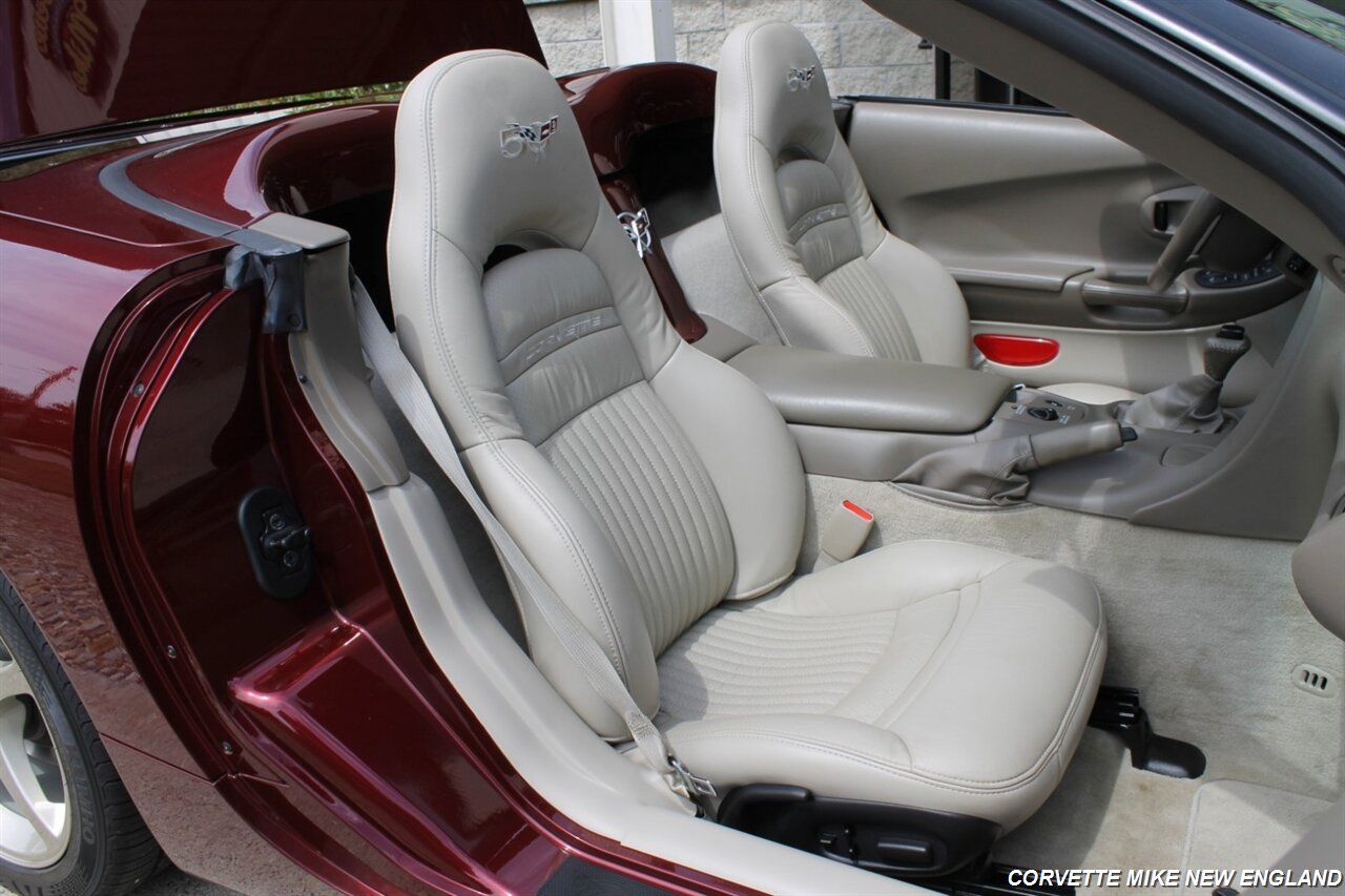 2003 Chevrolet Corvette 50th Anniversary Convertible - Photo 34 - Carver, MA 02330
