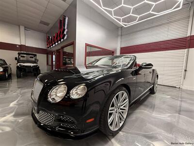 2015 Bentley Continental GTC Speed Convertible