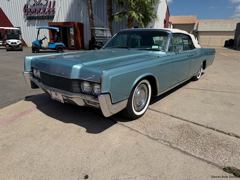 1966 Lincoln Continental 4-Door Convertible  3-Speed Automatic