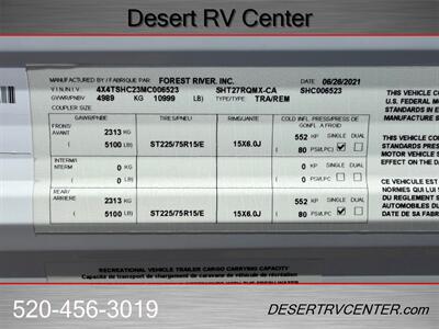 2021 FOREST RIVER 27RQMX   - Photo 16 - Huachuca City, AZ 85616