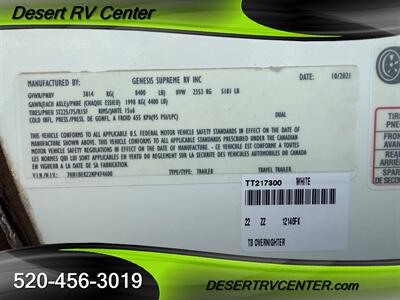 2022 GENESIS SUPREME 12-14.6FK   - Photo 14 - Huachuca City, AZ 85616
