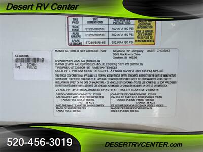 2018 KEYSTONE 3655   - Photo 9 - Huachuca City, AZ 85616