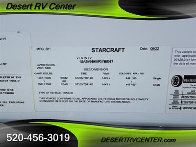 2023 STARCRAFT 212FB - Photo 5 - Huachuca City, AZ 85616