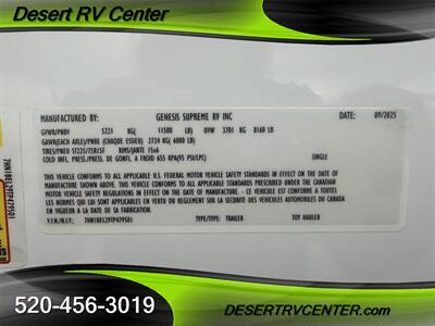 2026 GENESIS SUPREME S2715FSXL   - Photo 9 - Huachuca City, AZ 85616
