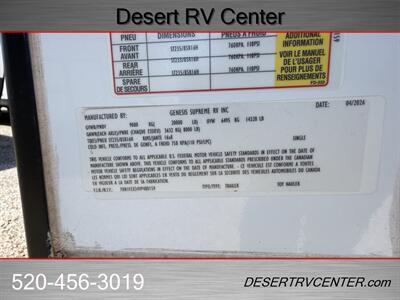 2027 GENESIS SUPREME 4024GSSB   - Photo 5 - Huachuca City, AZ 85616