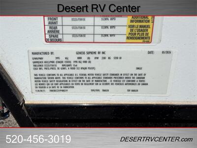2027 GENESIS SUPREME VFB2100 - Photo 9 - Huachuca City, AZ 85616
