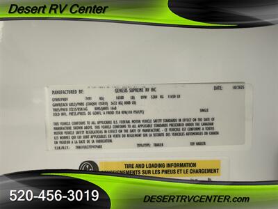 2026 GENESIS SUPREME 335CKG   - Photo 7 - Huachuca City, AZ 85616