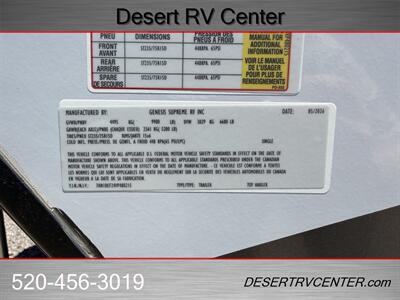 2027 GENESIS SUPREME S2215SSXL - Photo 9 - Huachuca City, AZ 85616