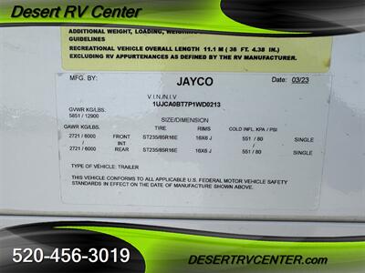 2023 JAYCO 321RSTS   - Photo 9 - Huachuca City, AZ 85616