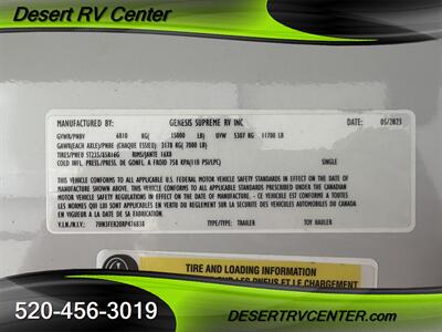 2024 GENESIS SUPREME 3317VXL   - Photo 2 - Huachuca City, AZ 85616
