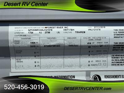 2019 FOREST RIVER 17BH   - Photo 9 - Huachuca City, AZ 85616