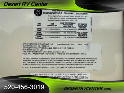 2020 GRAND DESIGN 2930RL   - Photo 13 - Huachuca City, AZ 85616