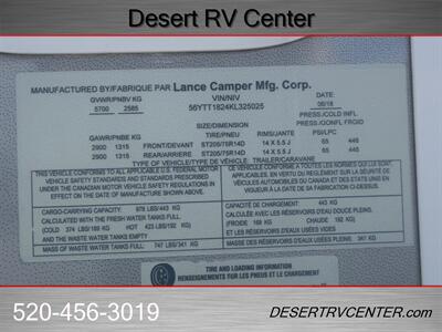 2019 Lance 1985   - Photo 19 - Huachuca City, AZ 85616