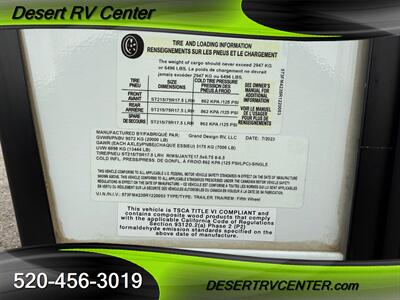 2024 GRAND DESIGN 355G   - Photo 21 - Huachuca City, AZ 85616