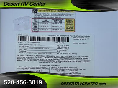 2021 KEYSTONE 27RBS   - Photo 5 - Huachuca City, AZ 85616