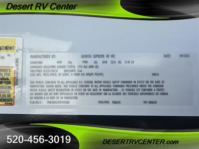 2026 GENESIS SUPREME 12-14.6VFK   - Photo 9 - Huachuca City, AZ 85616