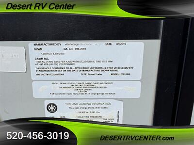 2020 WINNEBAGO 2701RBS   - Photo 9 - Huachuca City, AZ 85616