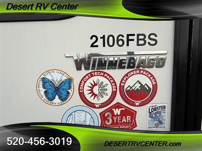 2020 WINNEBAGO 2106FBS MICRO MINNIE   - Photo 3 - Huachuca City, AZ 85616