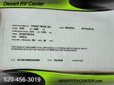 2024 FORESTRIVER 242RD   - Photo 14 - Huachuca City, AZ 85616