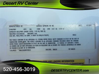 2021 GENESIS SUPREME 30IKS   - Photo 12 - Huachuca City, AZ 85616