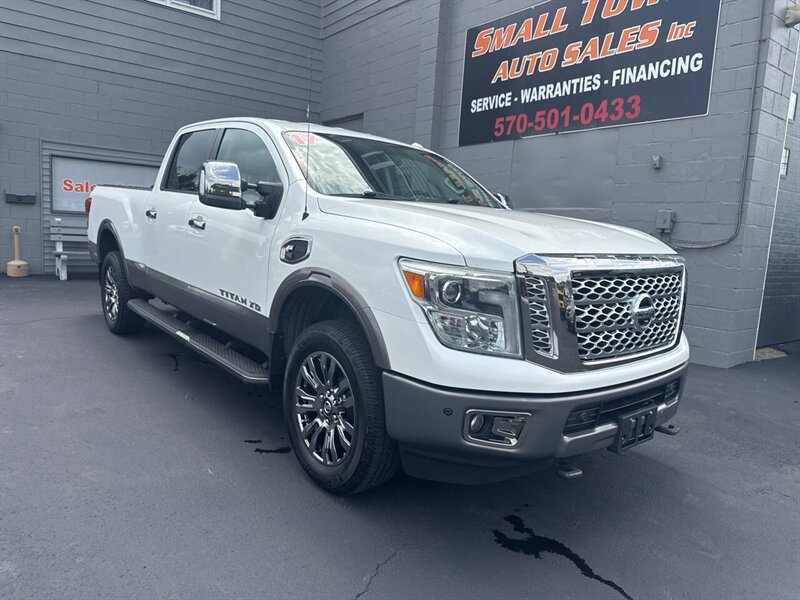2017 Nissan Titan XD Platinum Reserve 4x4 4dr Crew Cab (Diesel)   - Photo 1 - Hazleton, PA 18201