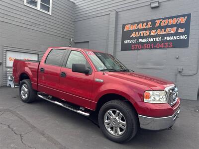 2008 Ford F-150 XLT 4x4 4dr SuperCrew Styleside 5.5 ft. SB   - Photo 1 - Hazleton, PA 18201