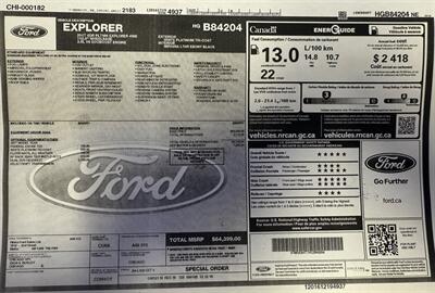 2017 Ford Explorer Platinum   - Photo 7 - Winnipeg, MB R2J 3T3