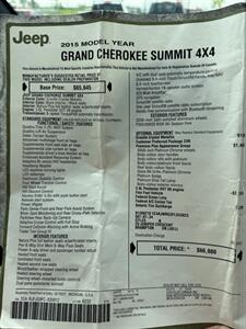 2015 Jeep Grand Cherokee Summit - Photo 20 - Winnipeg, MB R2J 3T3
