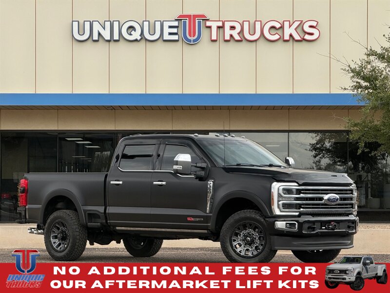 Agate Black 2024 Ford F-350 Super Duty Pickup Truck Four-Wheel Drive Automatic