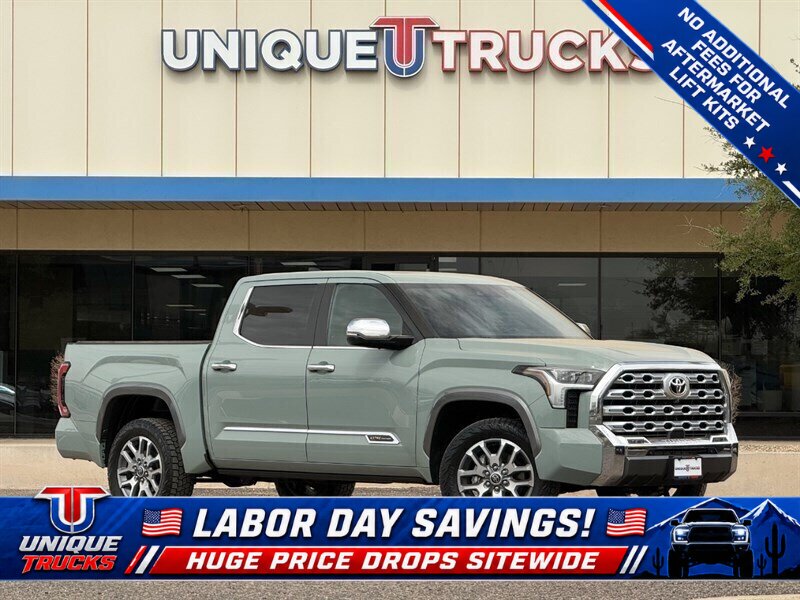 Lunar Rock 2024 Toyota Tundra Pickup Truck Four-Wheel Drive Automatic