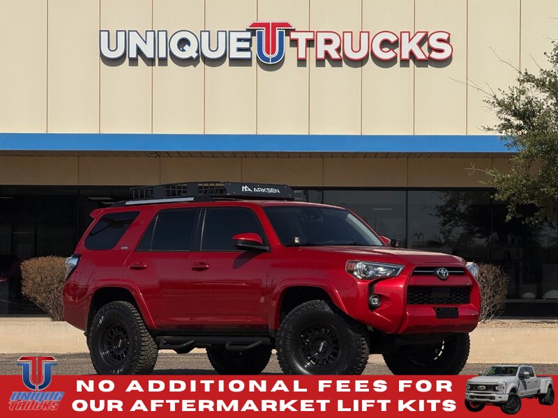 Barcelona Red Metallic 2021 Toyota 4Runner SUV / Crossover Four-Wheel Drive Automatic