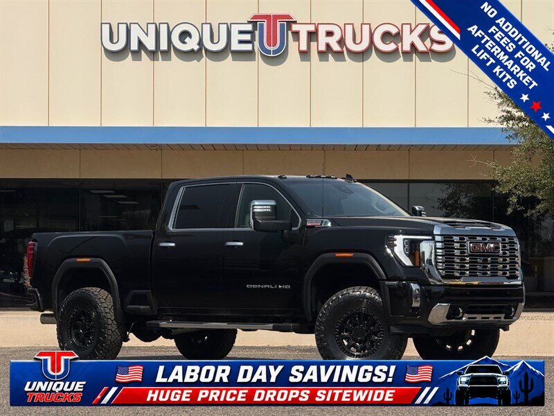 Onyx Black 2024 GMC Sierra 2500HD Pickup Truck Four-Wheel Drive Automatic