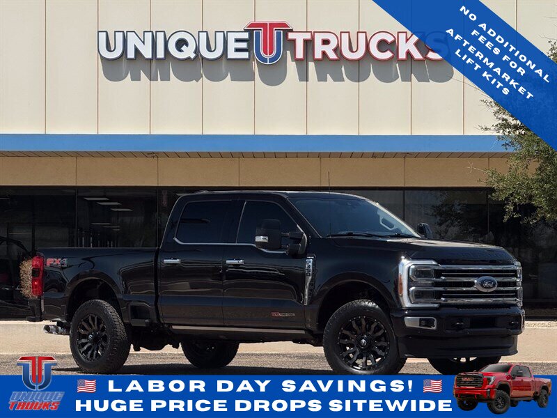 Agate Black 2023 Ford F-350 Super Duty Pickup Truck Four-Wheel Drive Automatic
