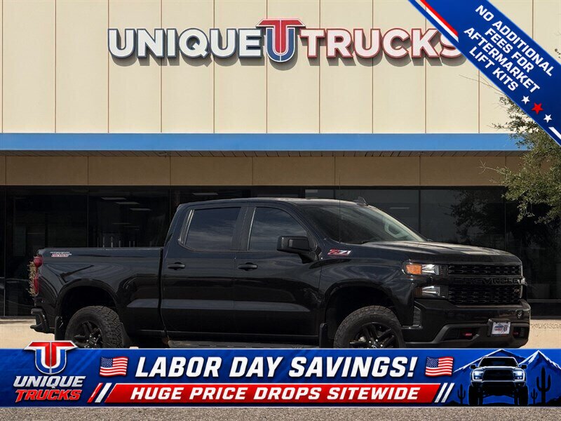 2021 Chevrolet Silverado 1500 Negro Camioneta Todo terreno Automática