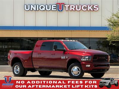 2018 RAM 3500 Big Horn Mega Cab 4X4 DRW Truck
