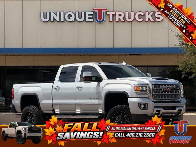 Quicksilver Metallic 2019 GMC Sierra 2500HD Pickup Truck Four-Wheel Drive Automatic