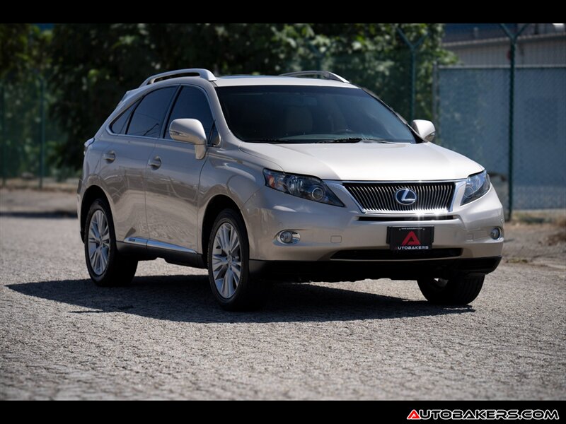 Satin Cashmere Metallic 2012 Lexus RX Hybrid SUV / Crossover All-Wheel Drive Automatic