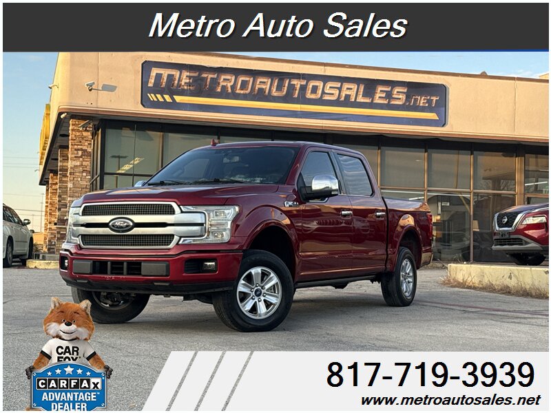 2018 Ford F-150 Platinum   - Photo 1 - Arlington, TX 76011