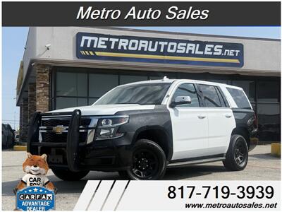 2017 Chevrolet Tahoe Police SUV